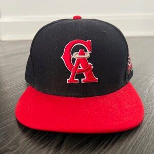 California/Anaheim Angels 59FIFTY New Era 50th Anniversary Retro Fitted Cap